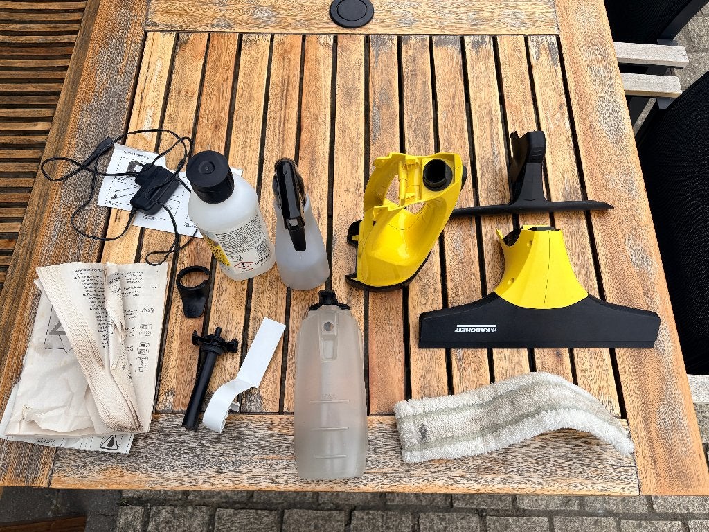 Nettoyeur vapeur pour vitres Karcher, Enlèvement ou Envoi, Comme neuf, Nettoyeur à vapeur