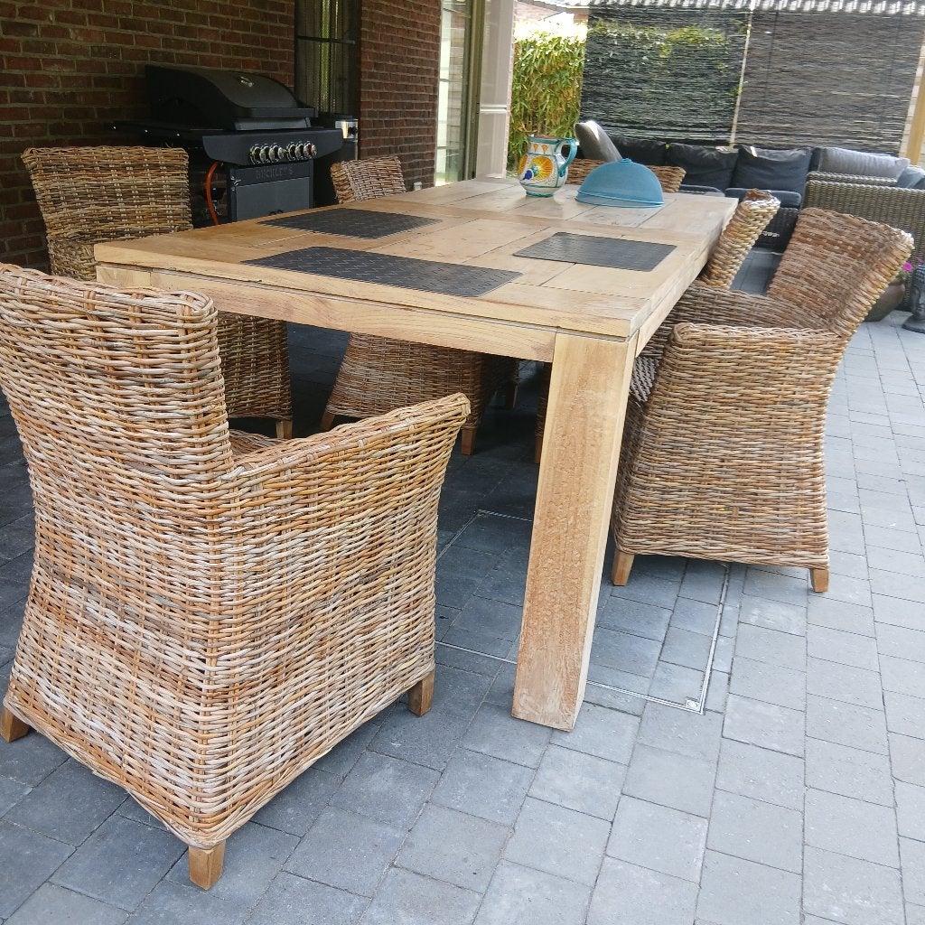 Tuinstoelen rotan, Tuin en Terras, Ophalen, Rotan