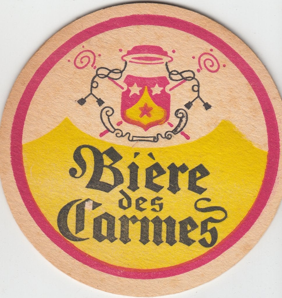 bierviltje biere des carmes, Verzamelen, Ophalen of Verzenden
