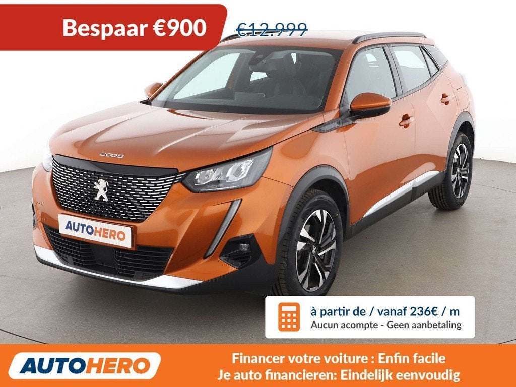 Peugeot 2008 1.5 Blue-HDi Allure (bj 2020), Auto's, Peugeot, Voorwielaandrijving, 75 kW, Overige kleuren, 5 deurs