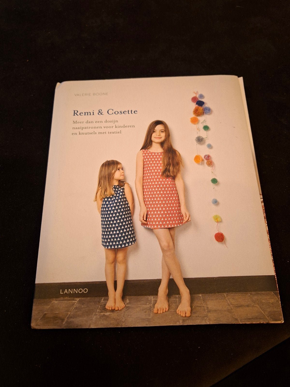 boek remi en cosette lannoo met bijhorende patronen, Boeken, Verzenden, Zo goed als nieuw, Borduren en Naaien