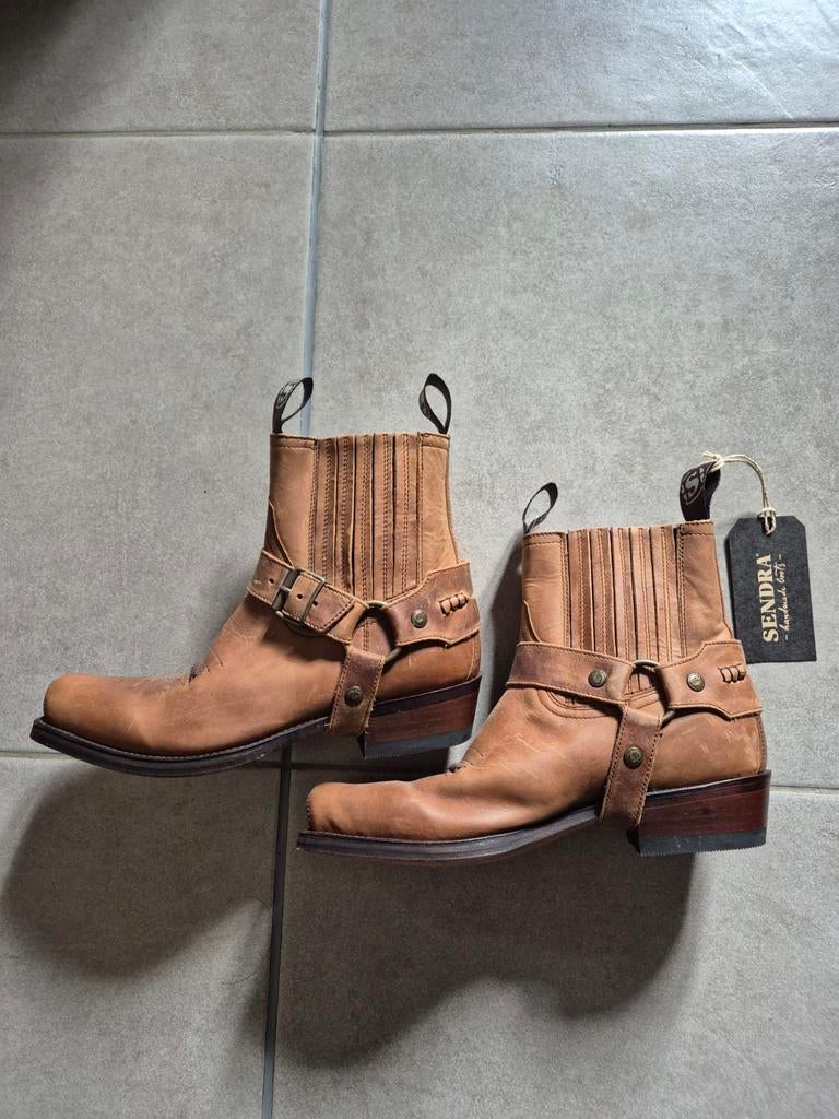 Cowboy boots dames NIEUW, Enlèvement ou Envoi, Brun