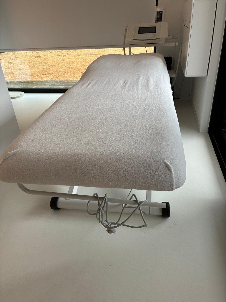 Massagetafel - electrisch - 2-delig, Enlèvement, Comme neuf, Table de massage