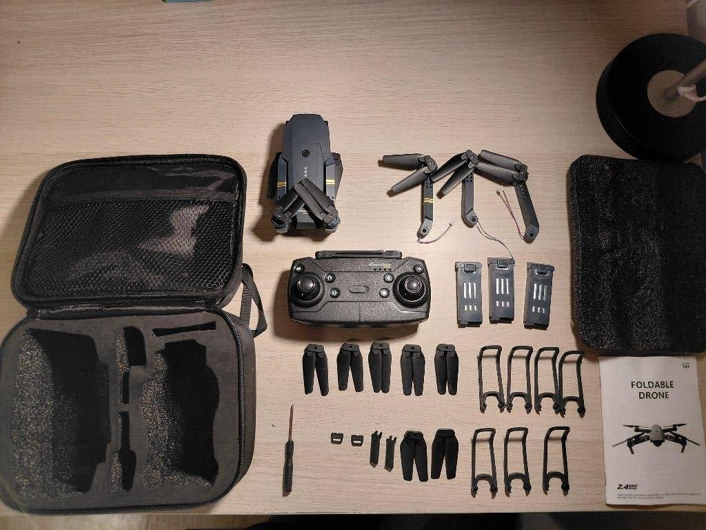 Eachine E58 drone onderdelenpaket met tas en armen, TV, Hi-fi & Vidéo, Drones, Moins de 15 minutes, Moins de 250 g, Enlèvement