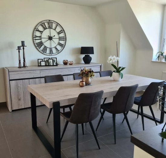 Eettafel 226 x 103 | 6 personen, 100 à 150 cm, 200 cm ou plus, Cinq personnes ou plus, Chêne