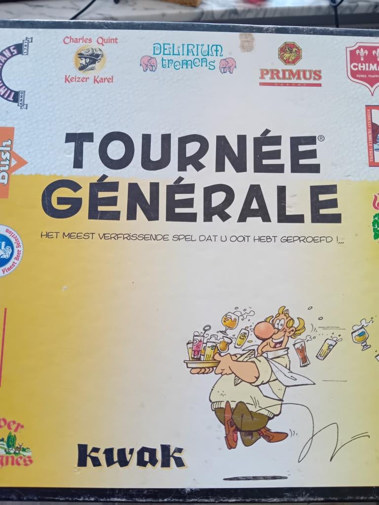 Tournee generale, Ophalen