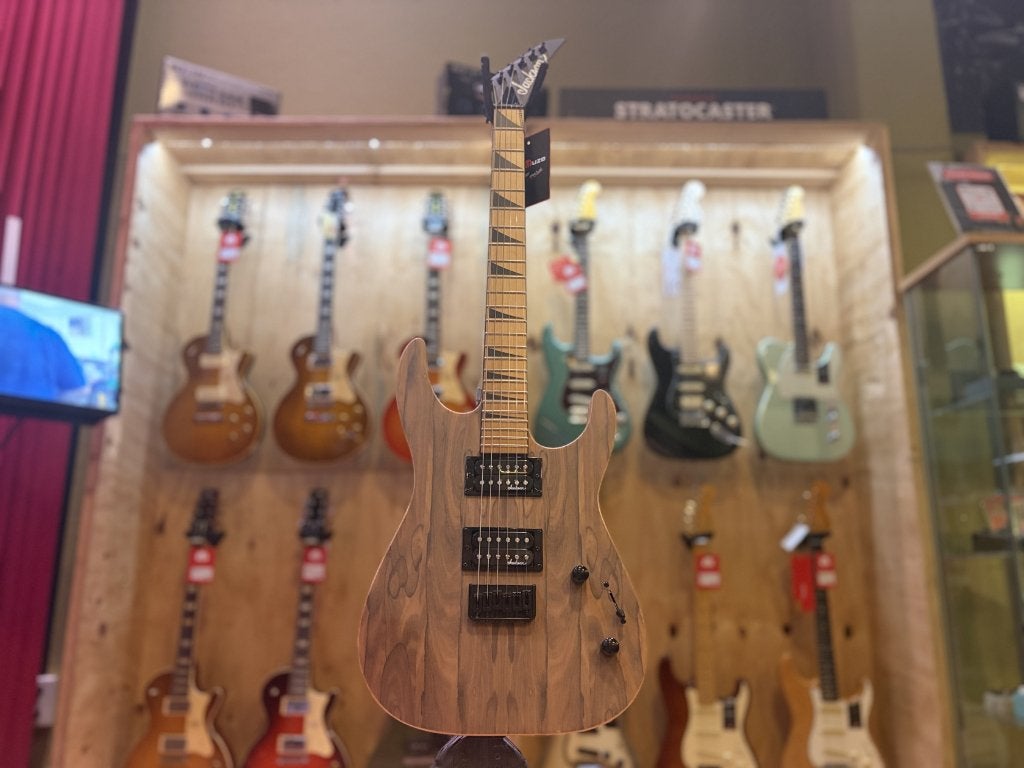 Jackson Dinky Natural Elektrische Gitaar, Ophalen, Solid body