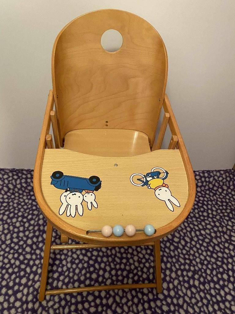 COMBELLE: Opplooibare Nijntje- kinderstoel, Kinderen en Baby's, Kinderstoelen, Ophalen, Zo goed als nieuw