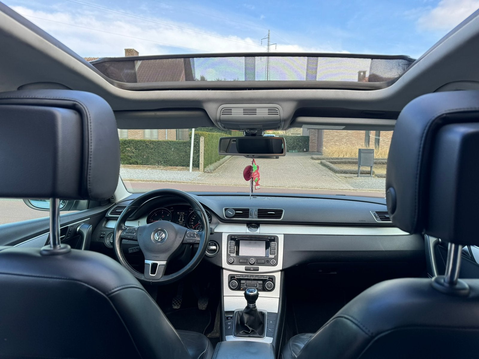 PASSAT 2.0TDI 140PK, Auto's, Voorwielaandrijving, Euro 5, Lederen bekleding, Zwart