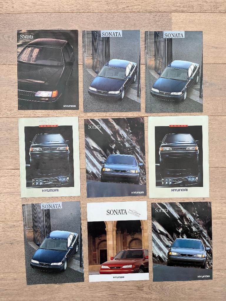 PROSPECTUS HYUNDAI SONATA, Livres, Autos | Brochures & Magazines, Enlèvement ou Envoi
