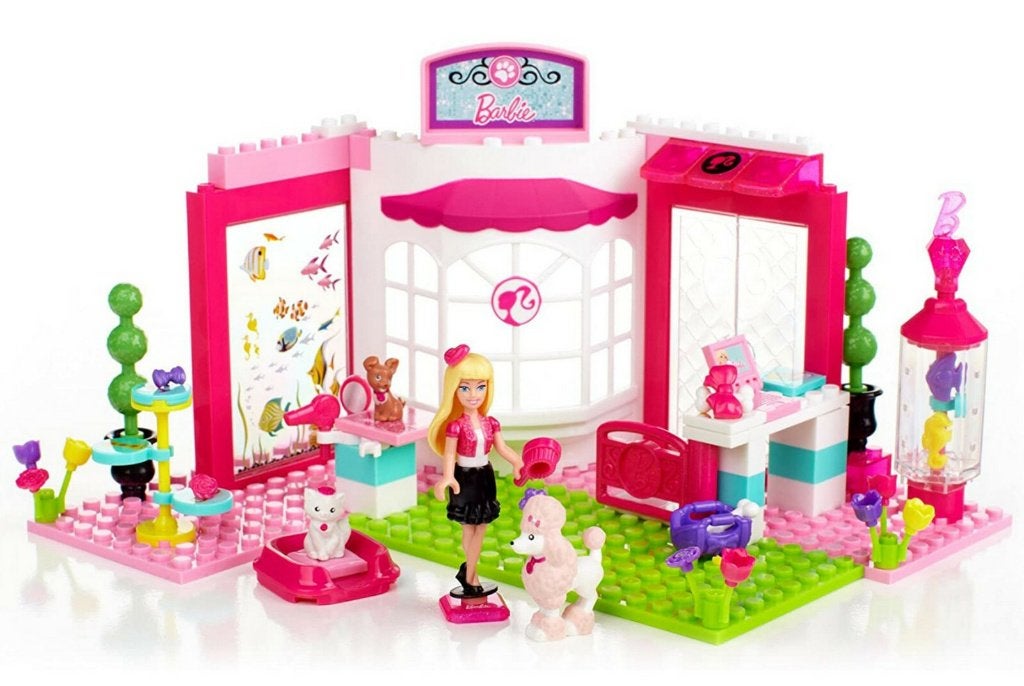 Mega Bloks Barbie 80224 dierenwinkel, Enlèvement, Megabloks