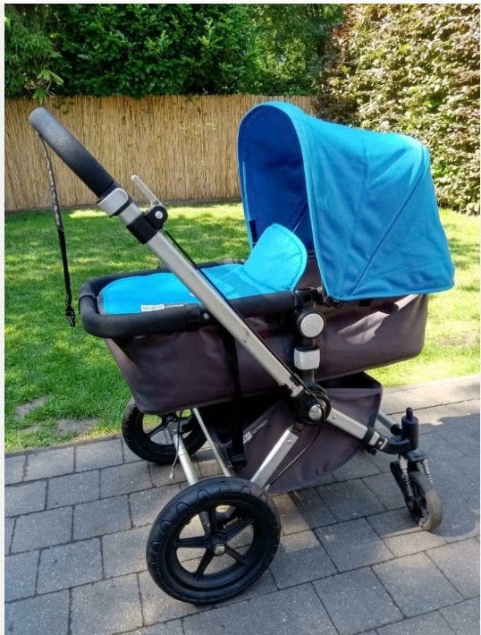 Bugaboo Cameleon 3 gris bleu avec de nombreux accessoires, Bugaboo, Comme neuf, Enlèvement, Poussette combi