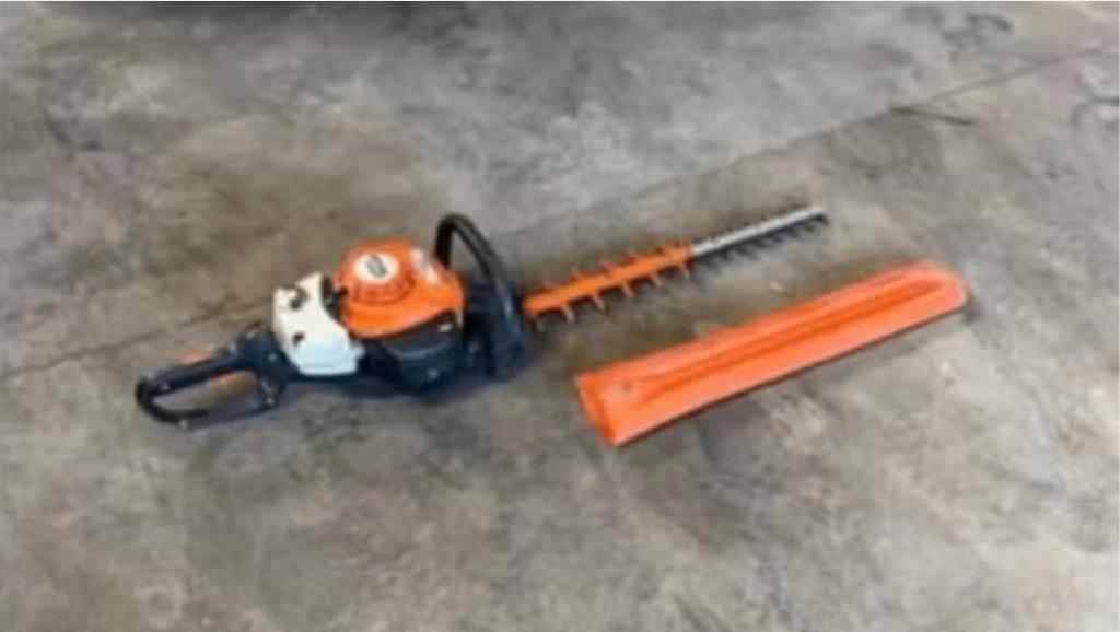 haagschaar, Ophalen, Gebruikt, Benzine
