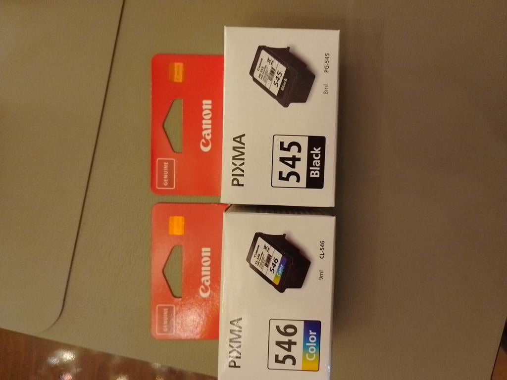 Canon PG-545XL plus pg545 plus cl546. Samen 3 stuks., Ophalen, Cartridge, Canon