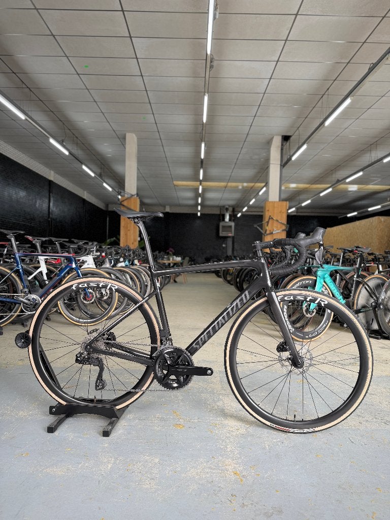 Specialized Tarmac Di2 Carbon Racefiets, Sport en Fitness, Wielrennen, Ophalen, Zo goed als nieuw
