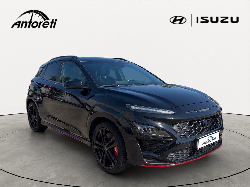 Hyundai Kona N 2.0 T-GDi Performance DCT, Auto's, Parkeerassistent, 4 cilinders, Zwart, 5 zetels