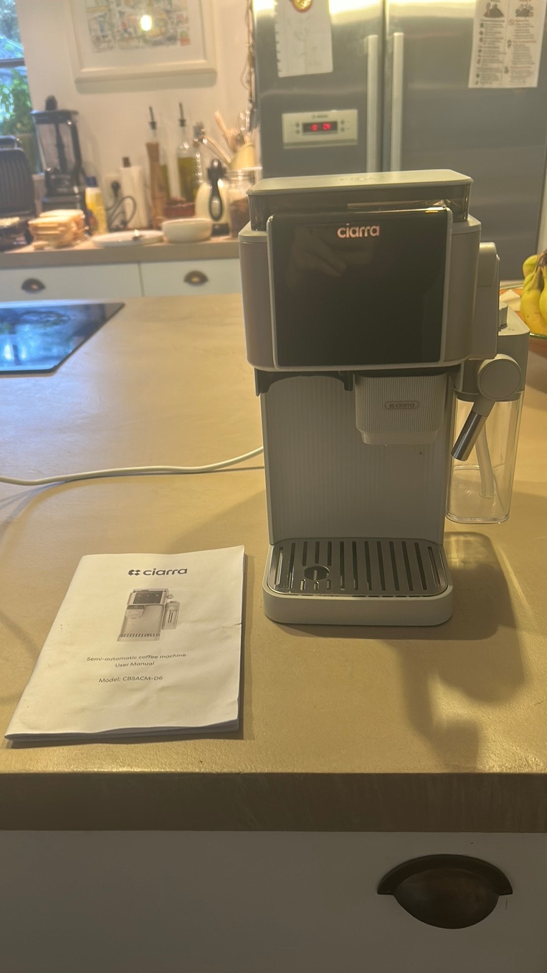Ciarra espressomachine NIEUW, Enlèvement, Neuf, Cafetière