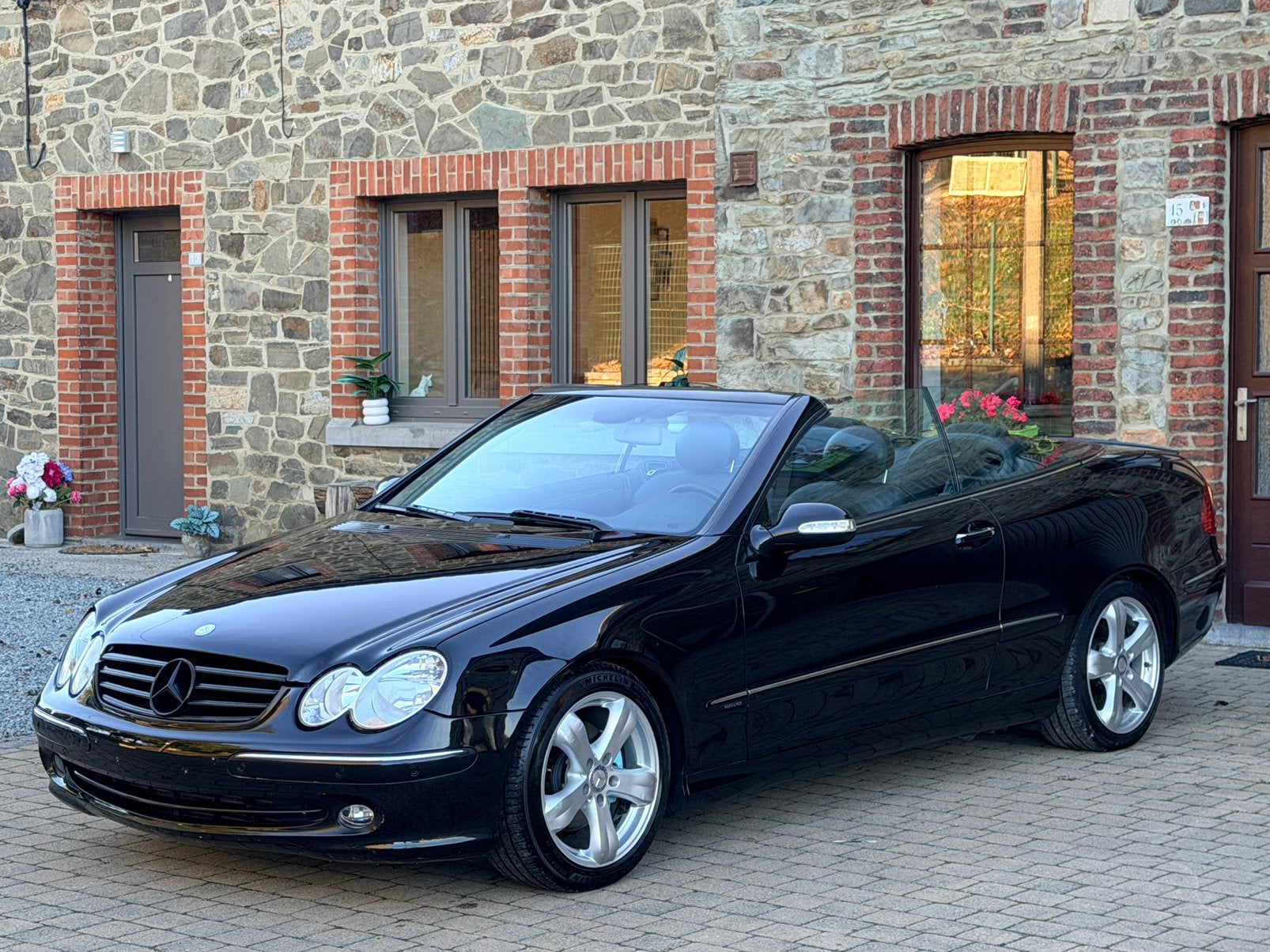 Mercedes clk 200 cabriolet, Achat, Entreprise, Cabriolet, Noir