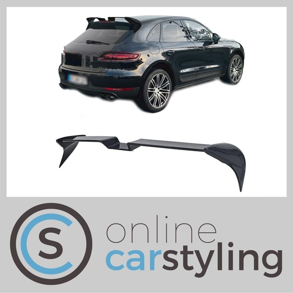 Achterklep spoiler Porsche Macan Performance style Glossy bl, Enlèvement ou Envoi, -, -, -