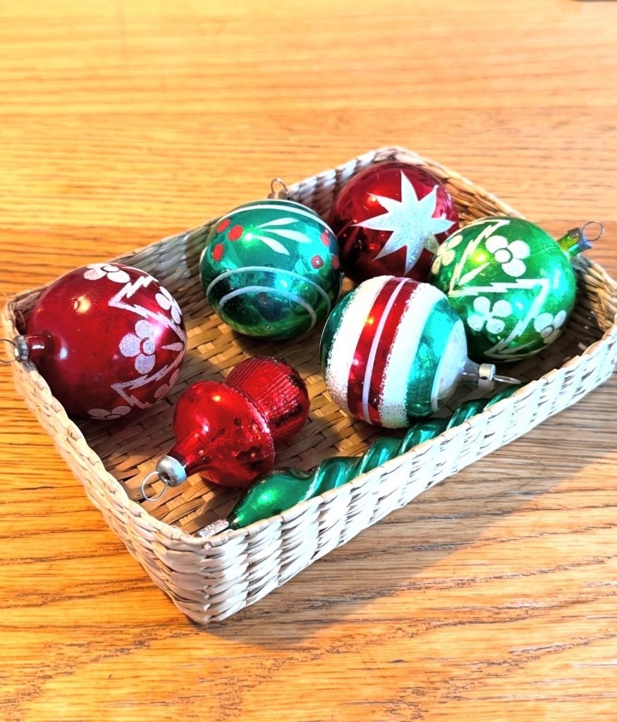 Vintage kerstballen, Diversen, Ophalen of Verzenden