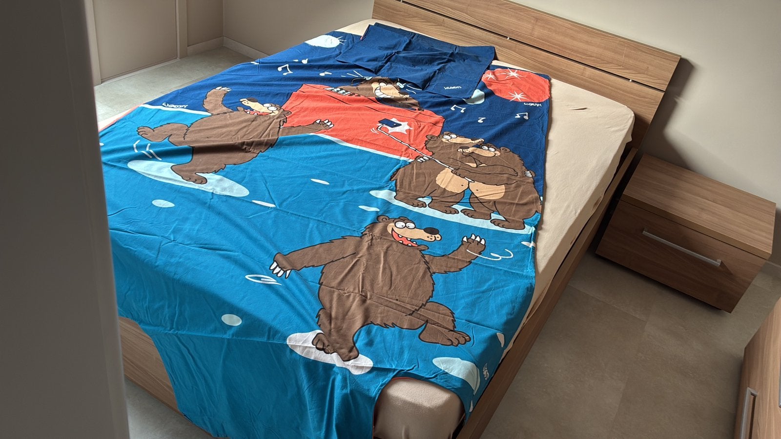 Woody  beddekovertrek, Kinderen en Baby's, Ophalen of Verzenden, Zo goed als nieuw