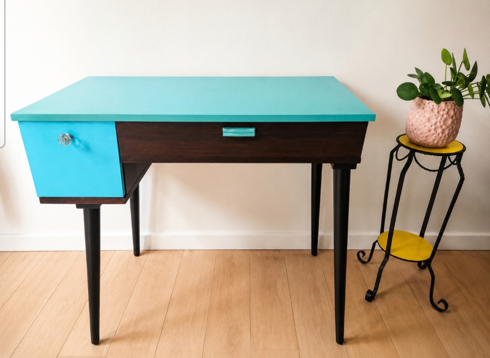 joli bureau vintage relooké, Vintage, Enlèvement ou Envoi