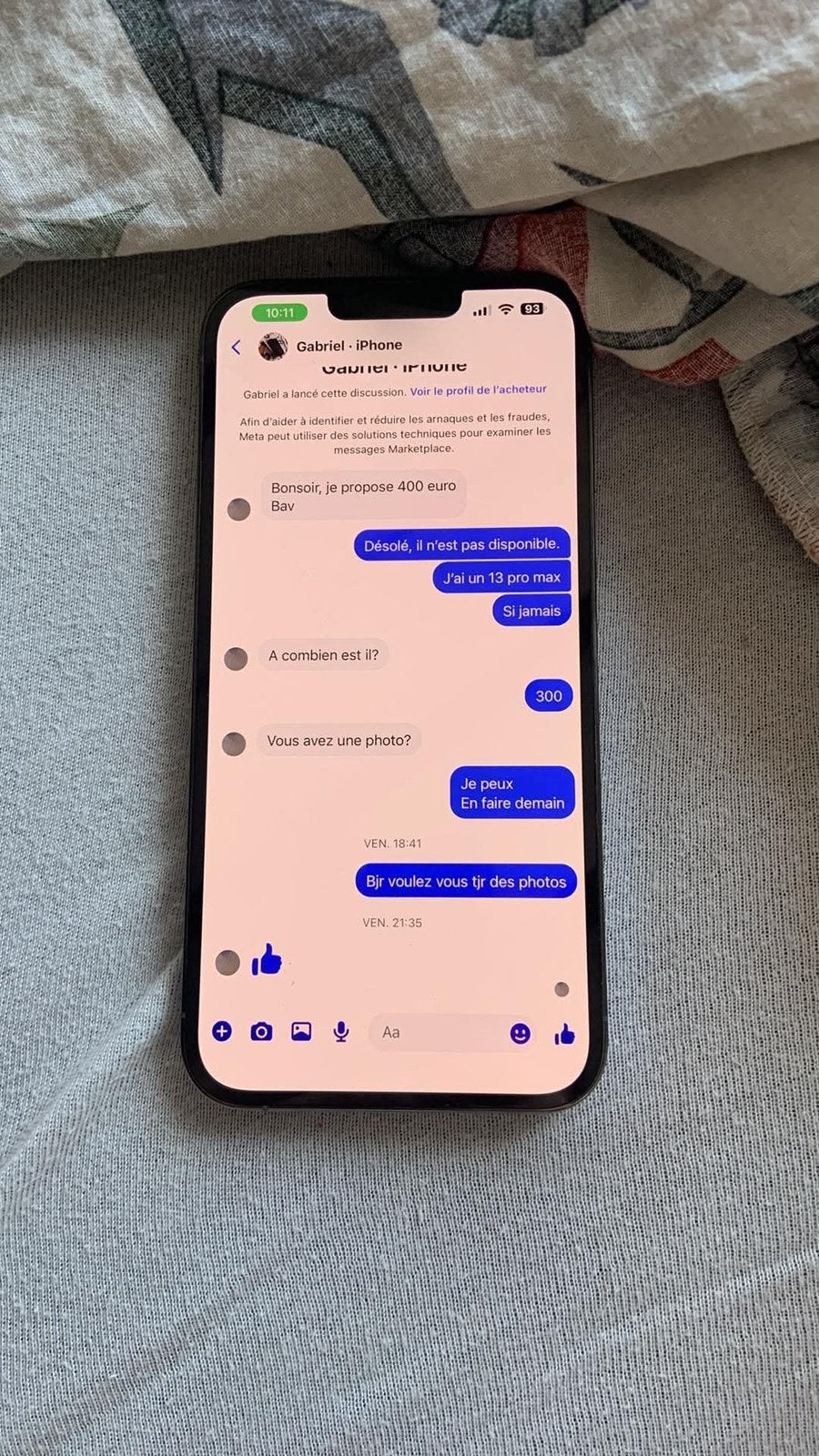 Iphone 13 pro max, Avec simlock (verrouillage SIM), 128 GB, 75 %, IPhone 13 Pro Max
