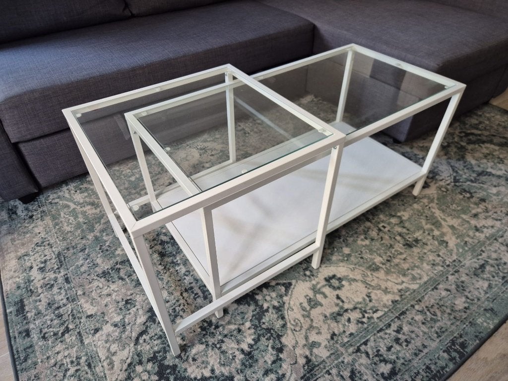 Ikea salontafel, Ophalen