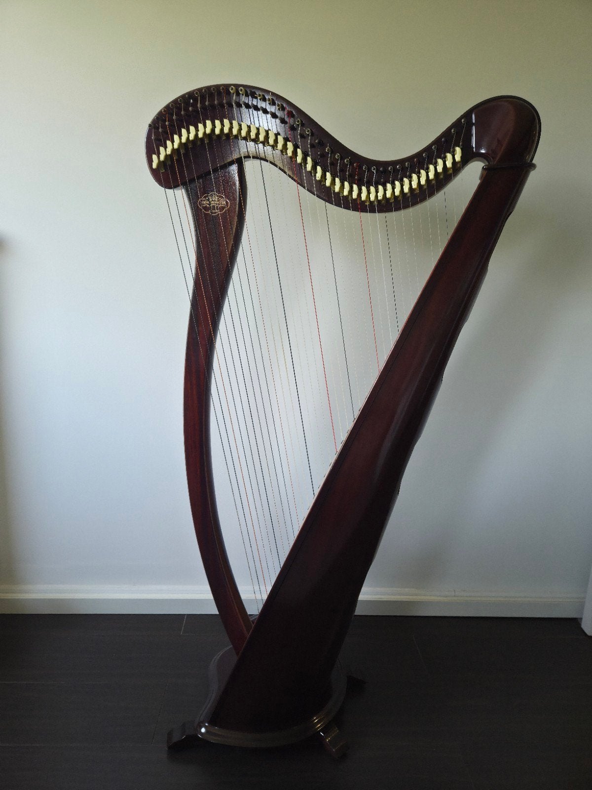 Harpe Celtique Camac Jumbo (36 cordes) - très bon état génér, Musique & Instruments, Enlèvement, Utilisé
