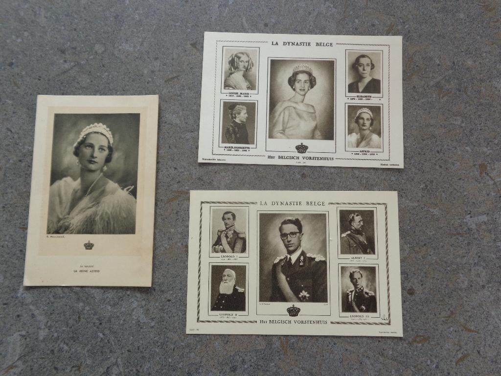 3 anciennes photos de la dynastie belge, Enlèvement