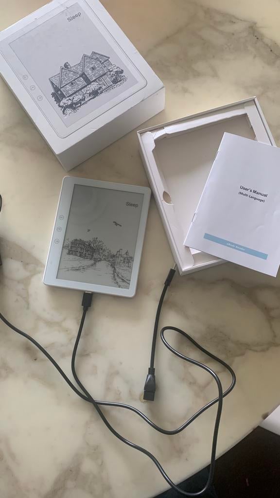 Generic Elektronische e-reader 32 GB WiFi, Ophalen of Verzenden, Zo goed als nieuw, Touchscreen