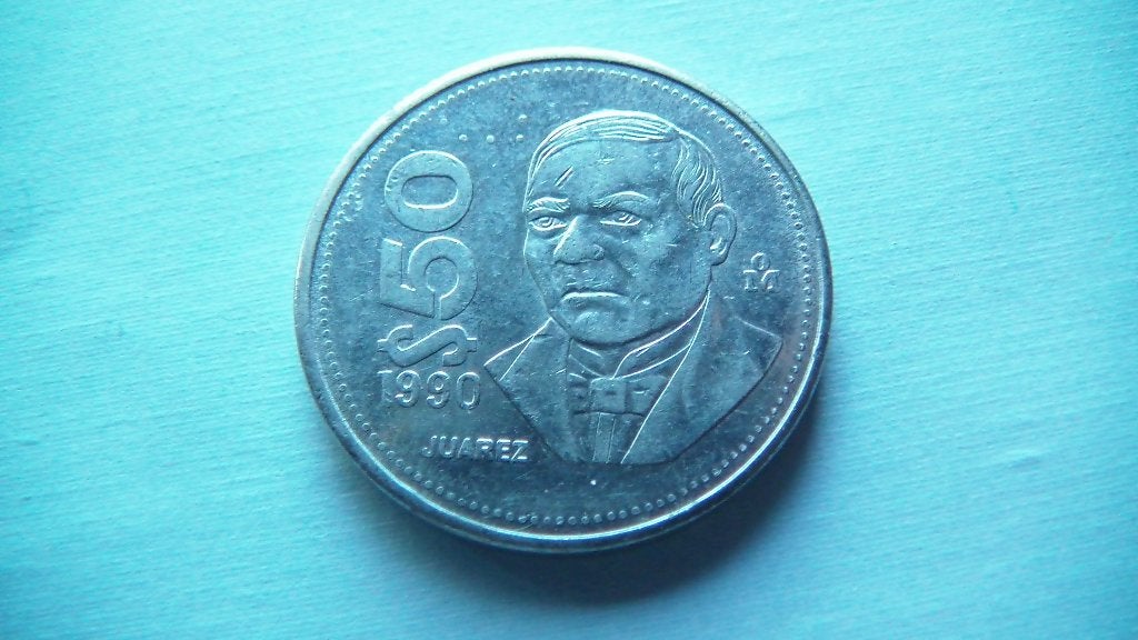 mexique 50 pesos 1990, Enlèvement