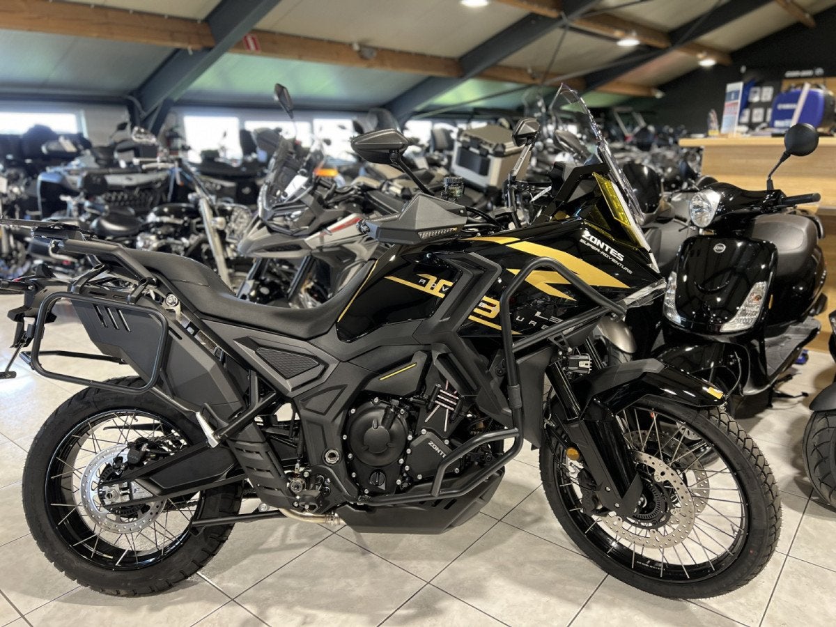 Zontes 703 F BLACK/GOLD 21, Motoren, Motoren | Overige merken, 700 cc, Bedrijf, Zontes, Meer dan 35 kW