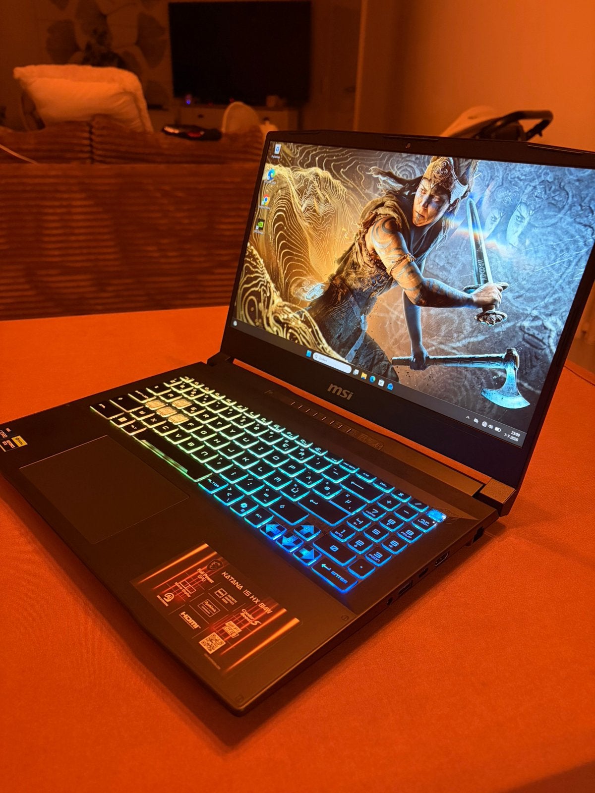 Pc portable gamer gaming i7 !Msi Ultra puissant Offre en or!, Computers en Software, Met videokaart, Nieuw, Ophalen of Verzenden