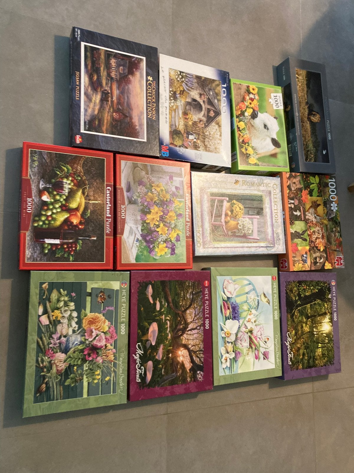 Mooie volledige puzzels, Ophalen of Verzenden, Zo goed als nieuw