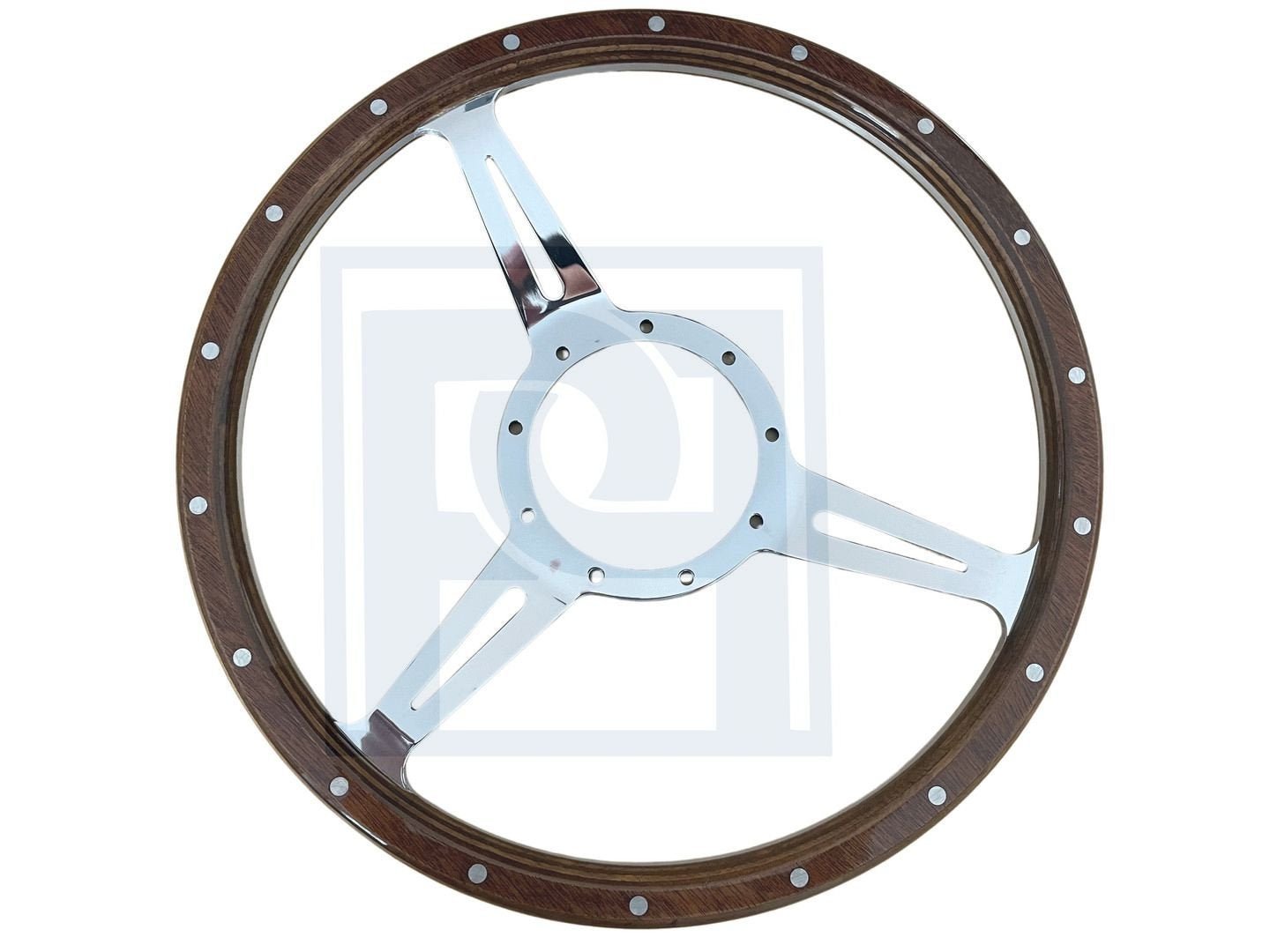 Volvo Stuurwiel hout met klinknagels (riveted) 13inch (33CM), Ophalen of Verzenden, Nieuw