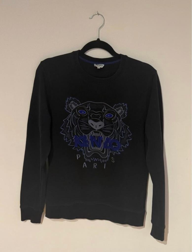 Trui Kenzo, Ophalen of Verzenden, Gedragen, Maat 46 (S) of kleiner, Blauw
