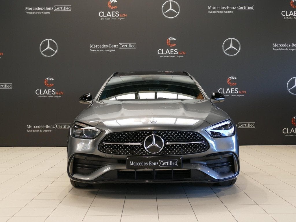 Mercedes-Benz C-klasse Break 200d Star Edition DOS 8107, Auto's, Automaat, 1780 kg, Zwart, 4 cilinders
