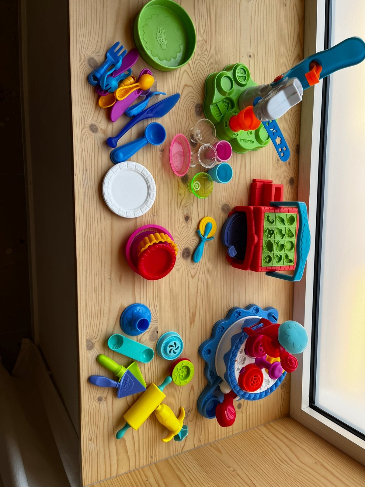 Play-doh pizzamaker, ijsjes en taartjes, Kinderen en Baby's, Ophalen, Gebruikt, Jongen of Meisje