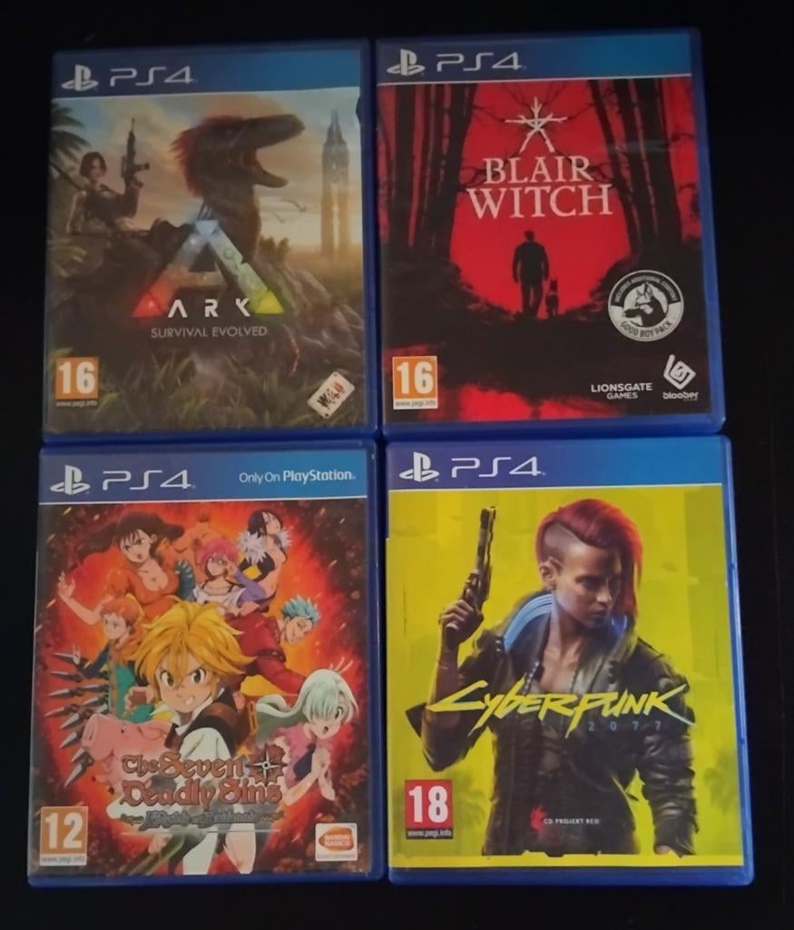 4 PS4 games, Games en Spelcomputers, Ophalen