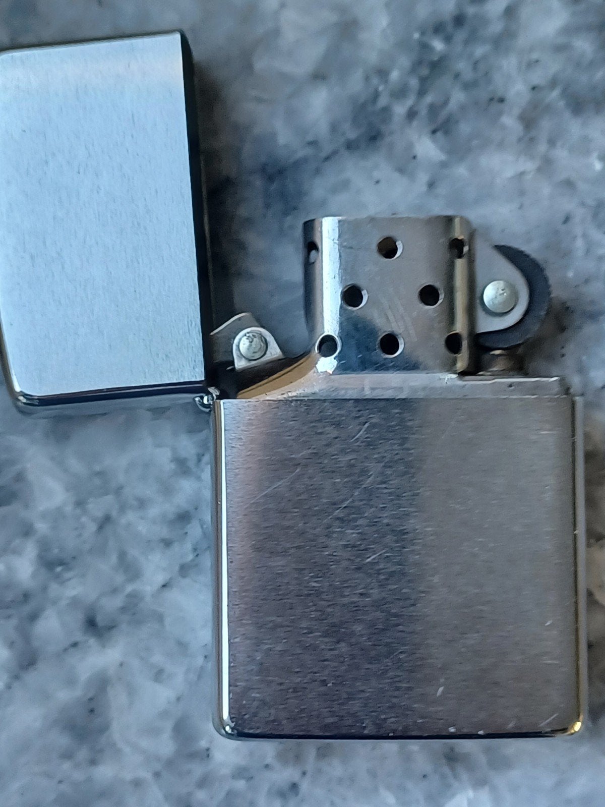 Zippo Brushed Chrome, Collections, Articles de fumeurs, Briquets & Boîtes d'allumettes, Enlèvement ou Envoi