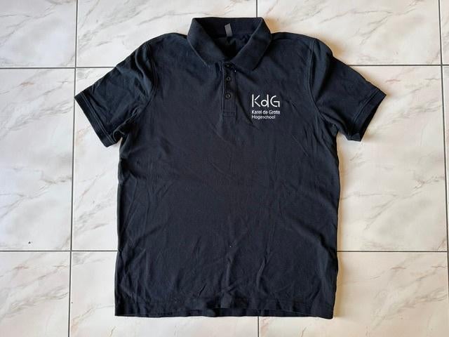 Polo KDG maat M (nr1941a), Kariban, Maat 48/50 (M), Zwart, Ophalen of Verzenden