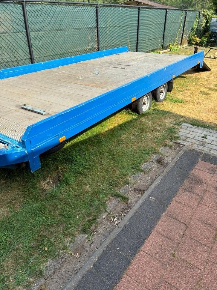 Aanhangwagen, Ophalen, Gebruikt
