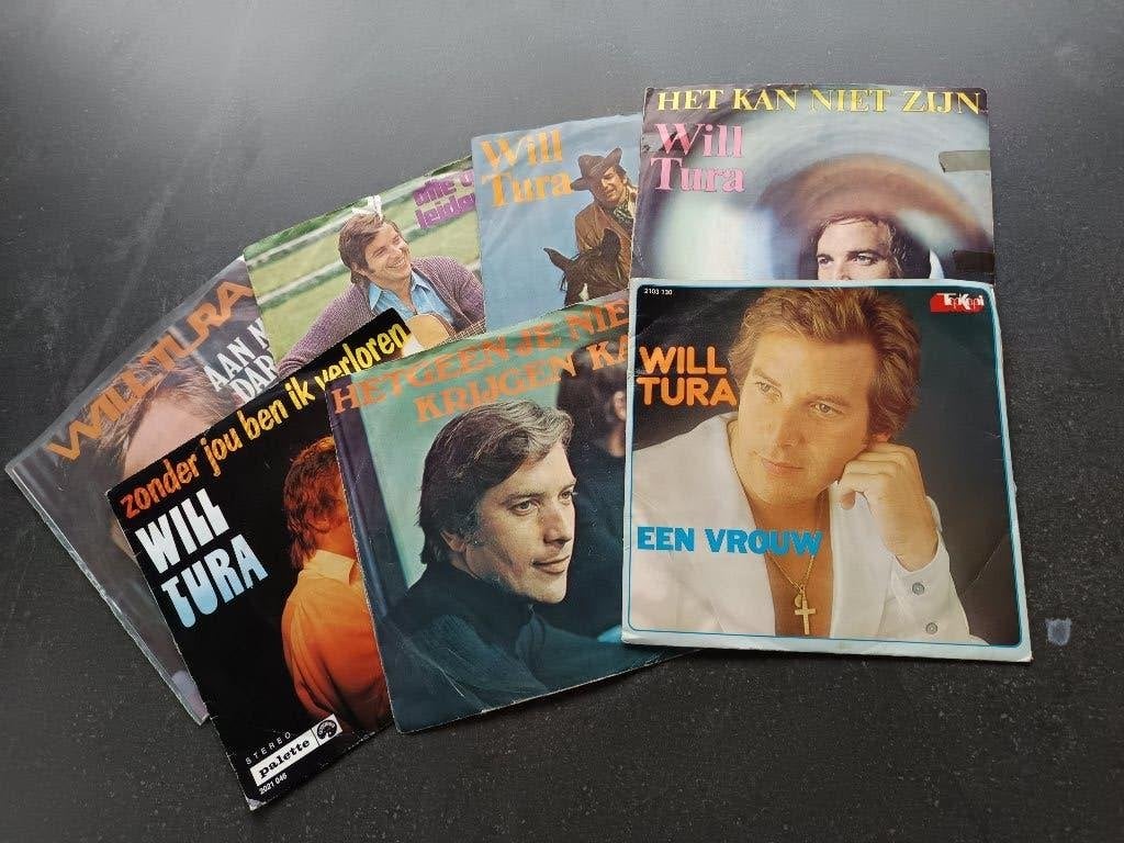 Will tura prachtige set van 7 singles, Enlèvement