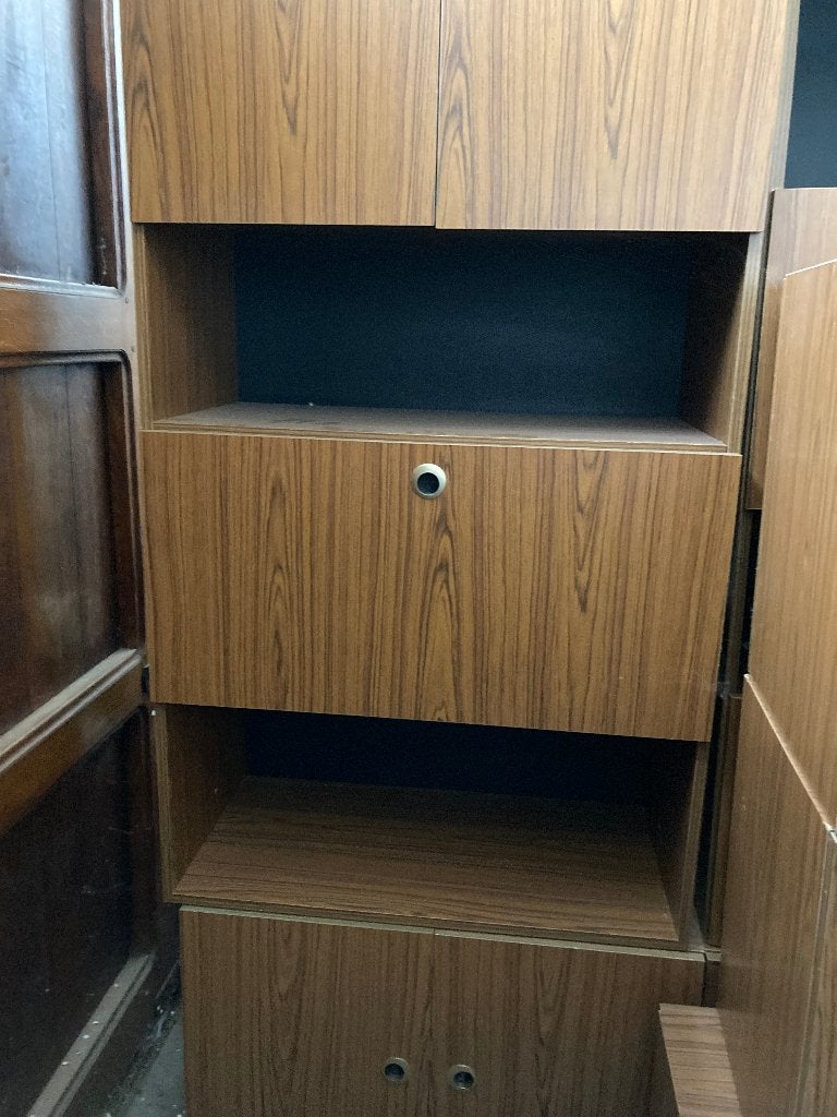 Vintage meubels uit de jaren 70 (bibliotheek+bar), Huis en Inrichting, Ophalen, Zo goed als nieuw