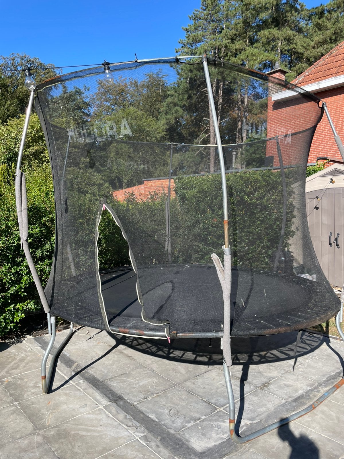 Trampoline 3 meter, Ophalen, Gebruikt