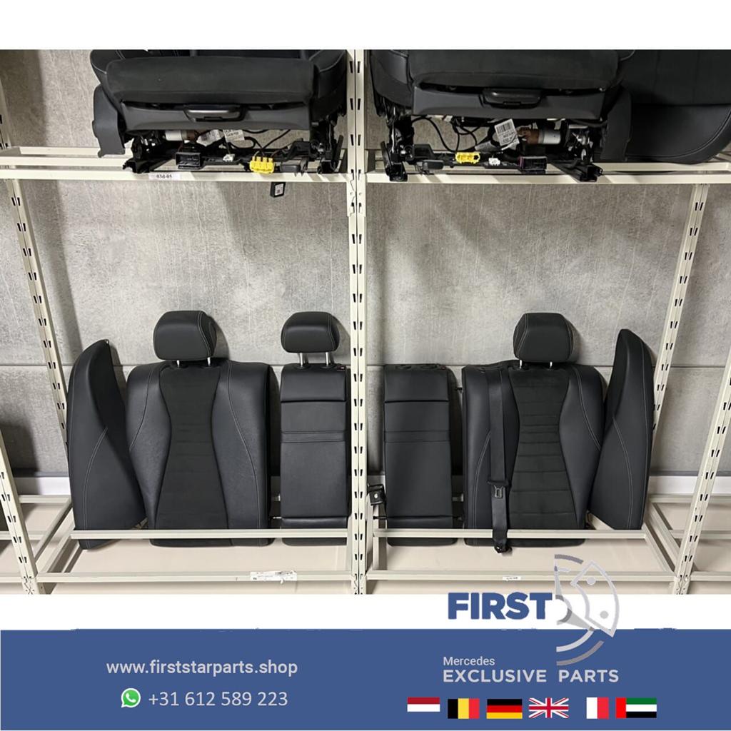 W213 AMG STOELEN LEER / ALCANTARA E43 E53 BEKLEDING SET Merc, Gebruikt, -, Ophalen of Verzenden, -
