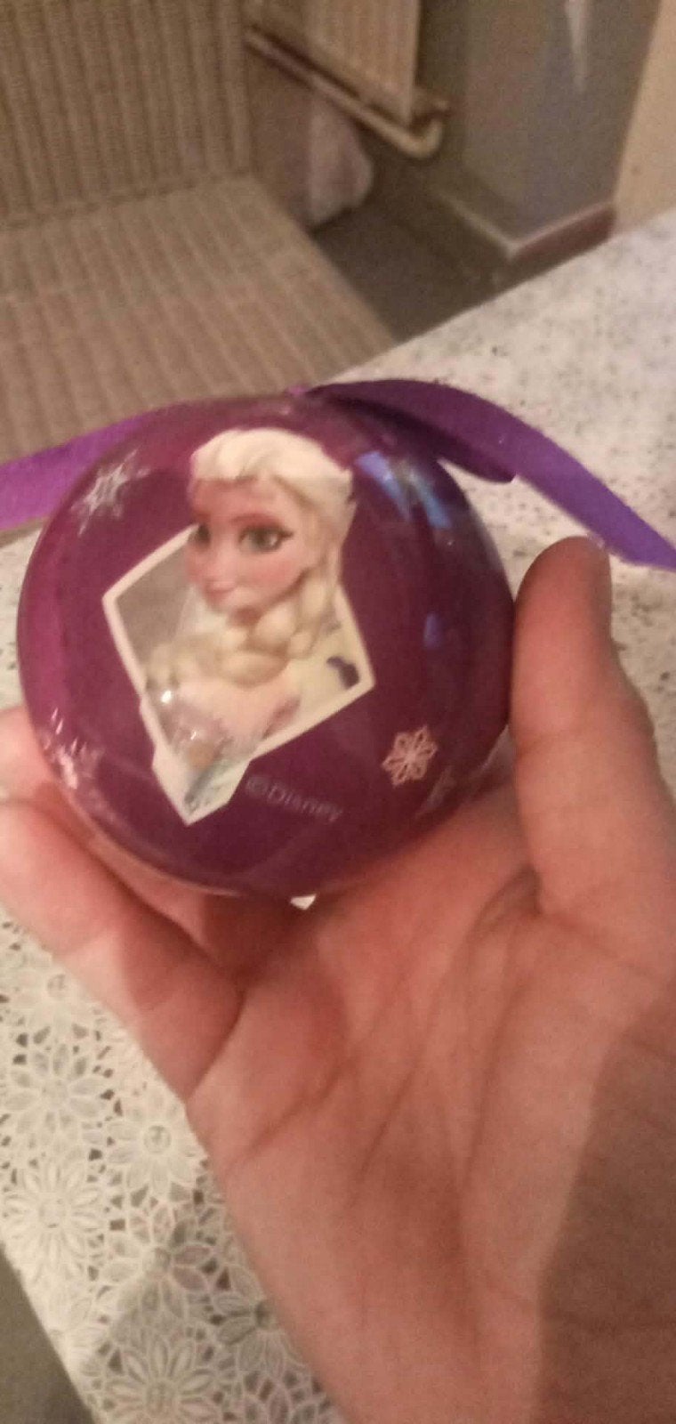 boule de Noël Disney, Enlèvement ou Envoi