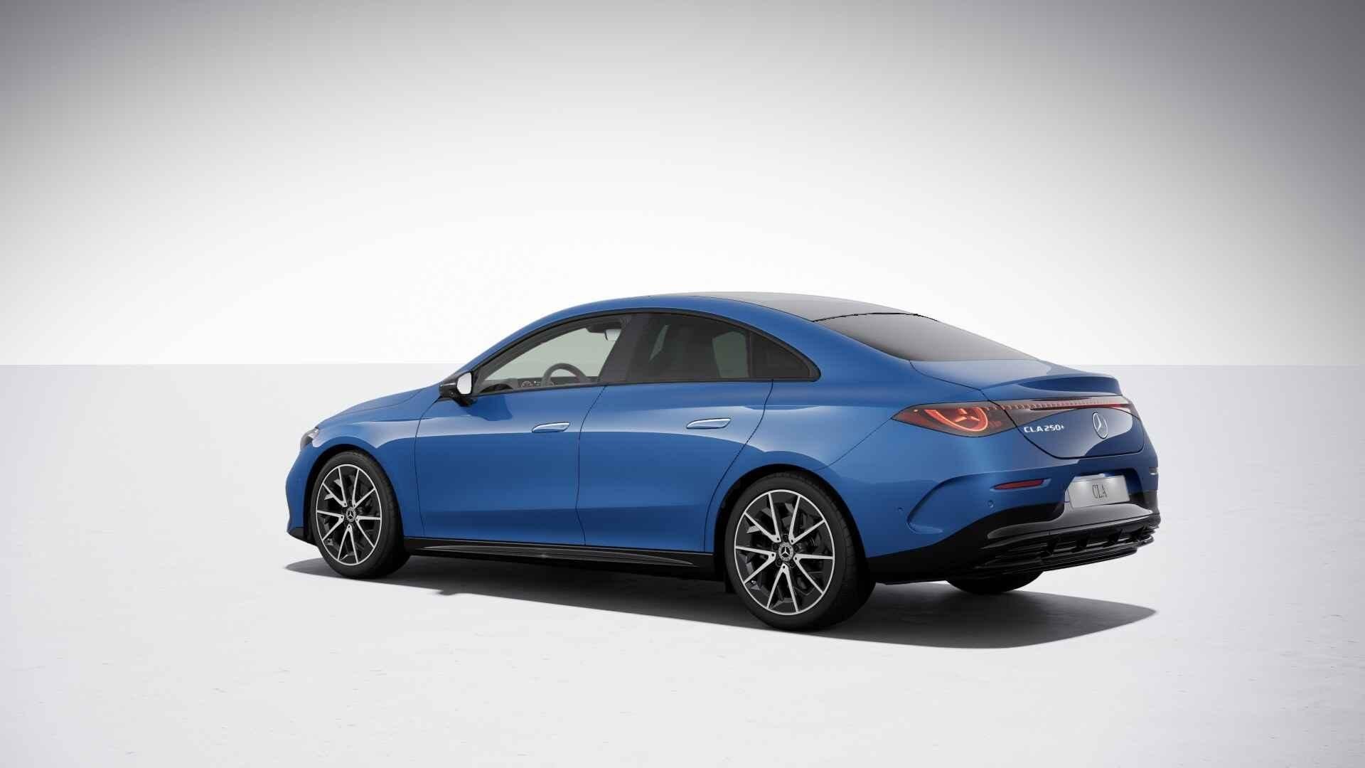 Mercedes-Benz CLA-klasse 250+ Coupé Sport Edition | Panoram, Auto's, Mercedes-Benz, Automaat, Gebruikt, Euro 6, Blauw