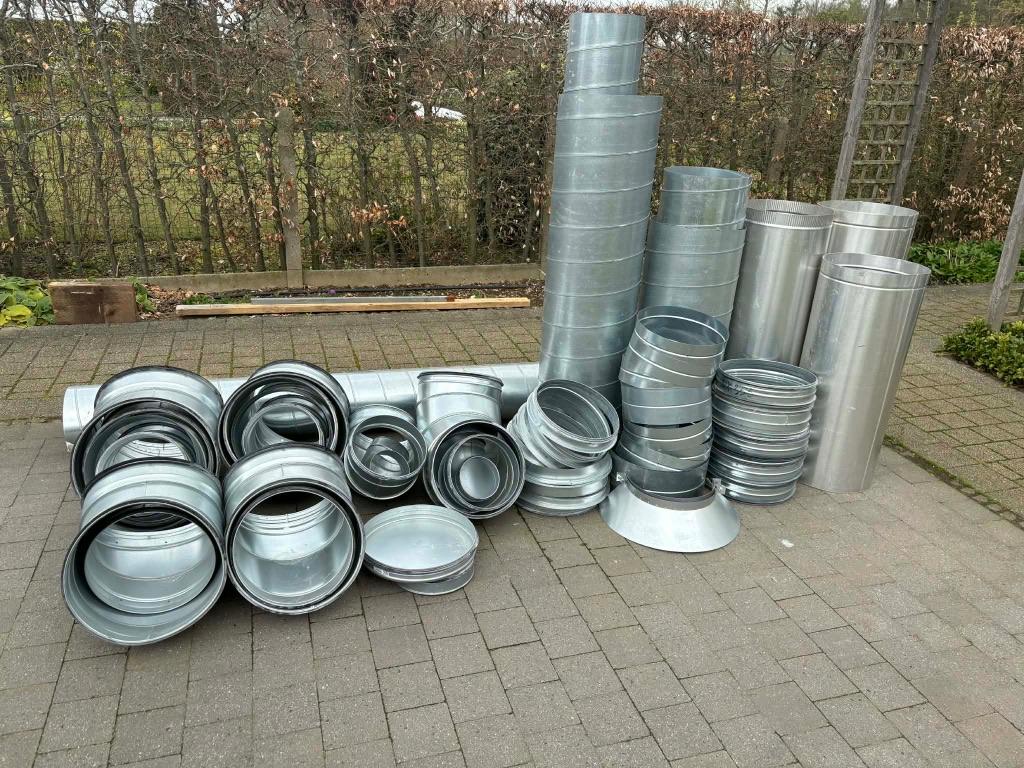 Ventilatie of dampkap  buizen en koppelstukken, Ophalen, Nieuw, Ventilator en Afzuiger
